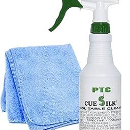 Cue Silk PTC Pool Table Cleaner 16 oz Bottle Bundle with Microfiber cloth-picture-10