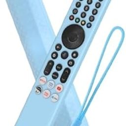 Cotbolt Silicone TV Remote Cover Compatible with TCL iFFALCON Smart Tv Remote 2025 Models RC833A 4K QLED Google TV (Blue) [ Remote NOT Included]-image-42