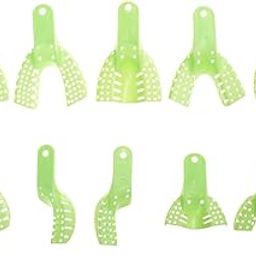 10Pcs Dental Impression Trays Plastic Materials Teeth Holder Dental Central Supply For Oral Tools-picture-29