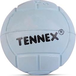 TENNEX Cricket Rubber Ball - White Colour | Made of Rubber for Tournament, Gully Cricket and Training (Pack of 12)-image-35