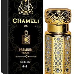 AYAZ Perfume Chameli Attar | 100% Natural Fragrance Oil | Long-Lasting Floral Scent | Alcohol-Free Perfume Oil for Men & Women | 6ml-image-87