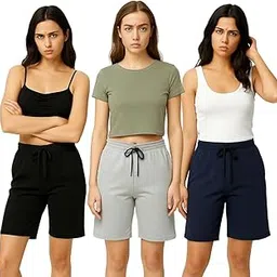 the blazze Clothing Accessories Women Sportswear Base Layers Compression Shorts R001 VBY24 Black Grey Navy Parent-picture-13