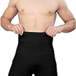 Tummy Tucker Men Shapewear for Control Seamless High Waist Slimming Underwear Body Shaper Boxer Stomach Fitness for Exercise & Workout Briefs-picture-17