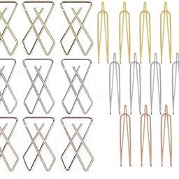 FASHIONS Clip on Sarees Pleats Pin Brooch Coat Dress Gown Shawl Bridal Safety Saree Pins for Women-image-14
