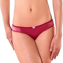 enamor Women's Nylon Modern Solid Bikini Style Underwear-picture-12
