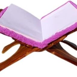 FAF e-TRADERS Handmade Sheesham Wooden Holy Holder Display Stand/Rehal/Geeta Stand/Quran Stand/Bible Stand/Guru Granth Sahib Stand (Size -13 X 6.5 inches)-image-56