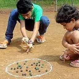 mintindia 50 Playing Glass Playing Marble KANCHE for School Project and Collection-30