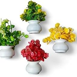 ARBAN Polo- Artificial Plant Green/Multi Design with Pot for Home Office Balcony Decoration-image-37