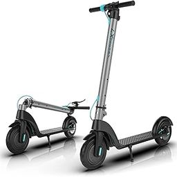 UBOARD X7 Electric Scooter: Max Speed 25 Km/H, Range 25 Km, 3 Speed Modes, 3-Hour Fast Charging, Fold-N-Carry Design, LED & Disc Brake, Lightweight, 125 Kg Capacity, Silver, Adult-20