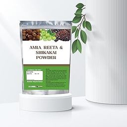Hair Health Stronger Amla, Reetha, Shikakai powder for Makes the Soft and Shiny Natural Cleanser Hair Regrowth Reduces Dandruff-image-92