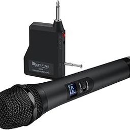 FIFINE TECHNOLOGY Handheld Dynamic Wireless Microphone for Karaoke Nights and House Parties over the Mixer, PA System, Speakers-0
