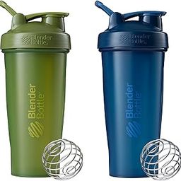 Blender Bottle Classic Loop Top Shaker Bottle, Moss/Moss and Navy/Navy, 28-Ounce 2-Pack-picture-27