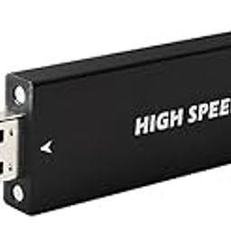 Ubersweet® M.2 Ha Disk Case M.2 SSD to USB3.1 Type-A D Enclosure Support/NVME Protocol Not Support PCI-E AHCI Protocol Black-picture-23