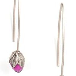 by CaratLane Oxidised Rise Above Hate Earrings In 925 Silver for Women-48