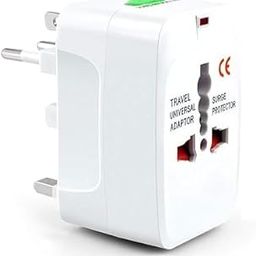 Wefly Travel Adapter,International Adapter All in one Adapter Plug for Phone, Laptop, Camera,Travel Adapter Worldwide, 1 Piece-23