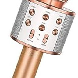Amisha Gift Gallery Toys Karaoke Microphone, Microphone for Kids Toddler Microphone,Wireless Bluetooth Karaoke Mic for Children Singing,Birthday Gifts for 3+Year Old Boys Girls | Mike Toy Gift-10