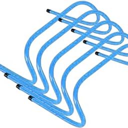 SECRET DESIRE Creations 5X Speed Agility Hurdles Fitness for Baseball Foot Exercise Obstacle Courses 15cm-image-68