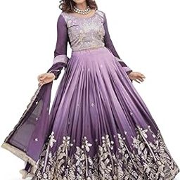 Women's Chinnon Sequins Embroidered Lehenga Choli With Dupatta Set | Wedding | Stylish | Party | Lehenga For Women (Chidiya)-picture-37