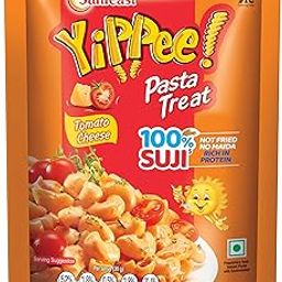 Sunfeast YiPPee! Pasta Treat|Tomato Cheese|Soft & Cheesy Pasta|Instant Pasta Made with Suji/ Rava,Vegetarian,70 gram-image-73