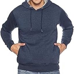 Men Fleece Hooded Sweatshirt-image-80