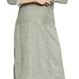 Feeding Kurtis for Women Cotton | Embroidered Maternity Straight Kurta with Dual Nursing Zippers in Polyester for Pre & Post Pregnancy-image-90