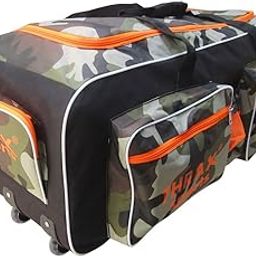 THRAX Super Pack Wheel Cricket Kit Bag Army Color-picture-15