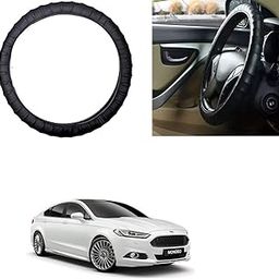 KANDID Car Steering Wheel Cover for Ford Mondeo (Black)-image-61