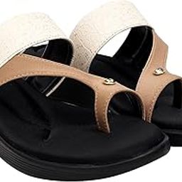Women Casual Flats Sandal, Women's Comfort Fashion Ladies Stylish Flat Sandals Slippers for Offce, Every Occasion, Comfortable & Fashionable-image-5
