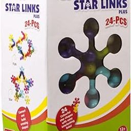 Giggles Funskool Star Link Plus, Educational & Creative Construction Toy Blocks for Kids, Encourages Learning & Development, Fun Activity for Preschoolers, Gift Set for Kid, Age 12+ Months-image-9