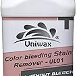 uniwax UL01 Color Bleeding Stain Remover without Bleach, color stain remover for fabric 200 ml, 1 Pack-image-0