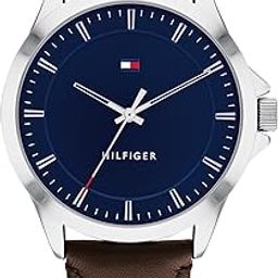 tommy hilfiger Quartz Navy Dial Leather Strap Watch for Women-picture-49