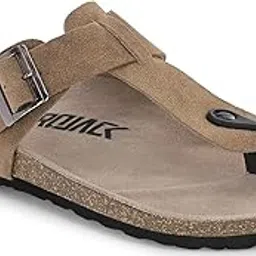 afrojack Men's Orginal Leather Sandals | Casual Sliders s800-picture-49