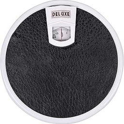 Round Deluxe Personal Bathroom Weighing Scale For Human Body, Mechanical Manual Analog Weighing Scale upto 150 kgs capacity (Colour : Sorted)-23