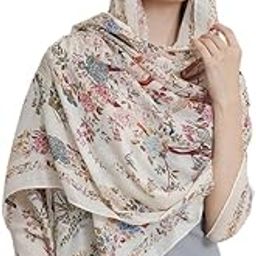 Viscose Scarf for Women | Lightweight & Long | Stole for Women - Stylish Design | Neck Scarf, Hair Scarf, & Head Scarf for Women & Girls | All Season Accessory-49