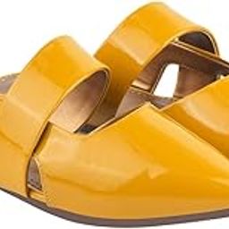 Solid Pointed Toe Flat Mules for Women & Girls-23