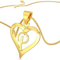 22KT Yellow Gold Pendant for Girls-image-95