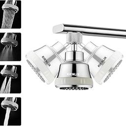 Kienlix ABS, 4-Function, Tap Extender for Kitchen Sink | 360 Degree Rotation | Kitchen Faucet Sprayer | Fits F22, M24 mm taps and Pull-Down Sprayer-19