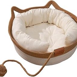 LOOM TREE Cat Bed Furniture Kennel Pet Supplies House for Small Dogs Indoor Cats Puppy L-image-66