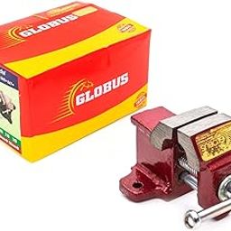 BRAVO 571 Red Cast Iron Baby Vice - 25 mm Without clamp-19