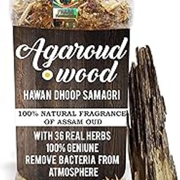 Parag Fragrances Agar Oud Hawan Dhoop Samagri with 36 Types of Herbs/Hawan Samagri for Dhoop, Hawan or Yagya (150gm)-31