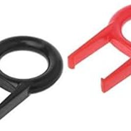 Eatech Mechanical Keyboard Keycap Puller Remover Key Cap Fixing Tool | Set of Black + Orange-14