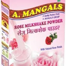 A.Mangals Rose Milkshake Powder with Natural rose Petals | Rose Premix Powder | Instant Rose Flavour Milkshake | Refreshing Milkshake Summer | Rose Milk Powder 200 g-10