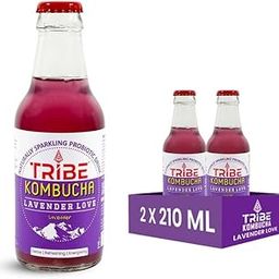 Tribe Kombucha Naturally Sparkling Probiotic Super Drink| Blue Pea Flower & Lavender | Gut Friendly | Gluten free | Immunity Booster | Antioxidant and Hydration | Pack of 4 |210 ML-23