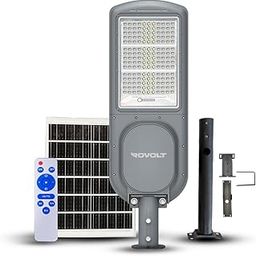 ROVOLT 500W LED Solar Street Light with Remote Control & Motion Sensor | Strong Water Proof Metal Body | 50000 mAh LifePo4 Battery | Solar Security Flood Light | Cool White Color | 1 Year Warranty-3