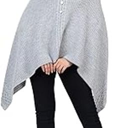 Winter Casual Wear Women's Ponchu (7088)-47