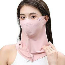 TecoKart® UV Mask with Cooling Neck Gaiter, Face Mask for Sun Protection, Outdoor Bike Mask,Face Cover for Women, Washable&Reusable-picture-21