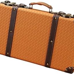 MERISHOPP Retro Suitcase Display Box Luggage Trunk for Household Window Display Travel Small-picture-18
