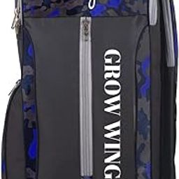 Duffle Backpack Cricket Kitbag for Junior Blue Large Professional Cricket Kit Bag-image-38