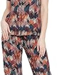 Women's Cotton Button Me Up Shirt & Pajama Set-image-50