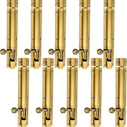 Ccore Royal 6-Inch Aluminium Tower | 10mm Thick Heavy-Duty Door Lock | Antique Finish | Rust-Resistant for Wooden Doors, Cabinets, Gates & Home Hardware | Indoor & Outdoor Use (Pack of 10)-image-11